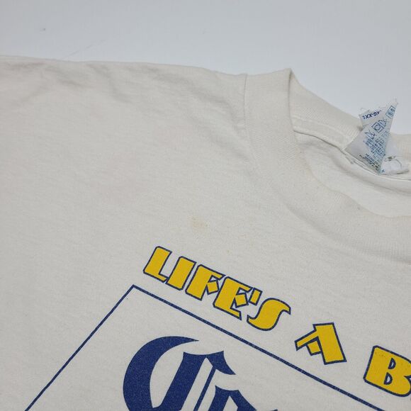 Vintage 90s Corona Extra Cancun Mexico T-Shirt Size 2XL Men's Beer Cerveza - Picture 5 of 10